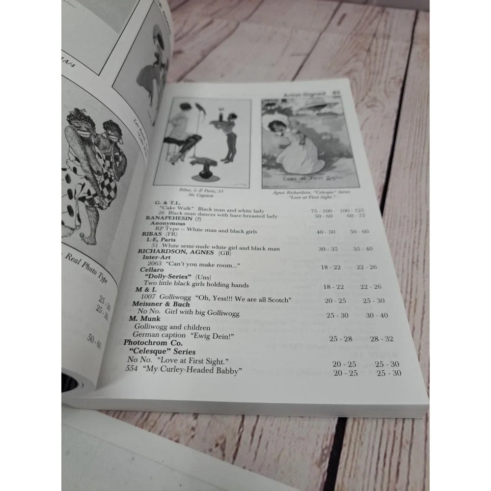 HTF Black Postcard Price Guide (2nd Edition)- J.L. Mashburn
